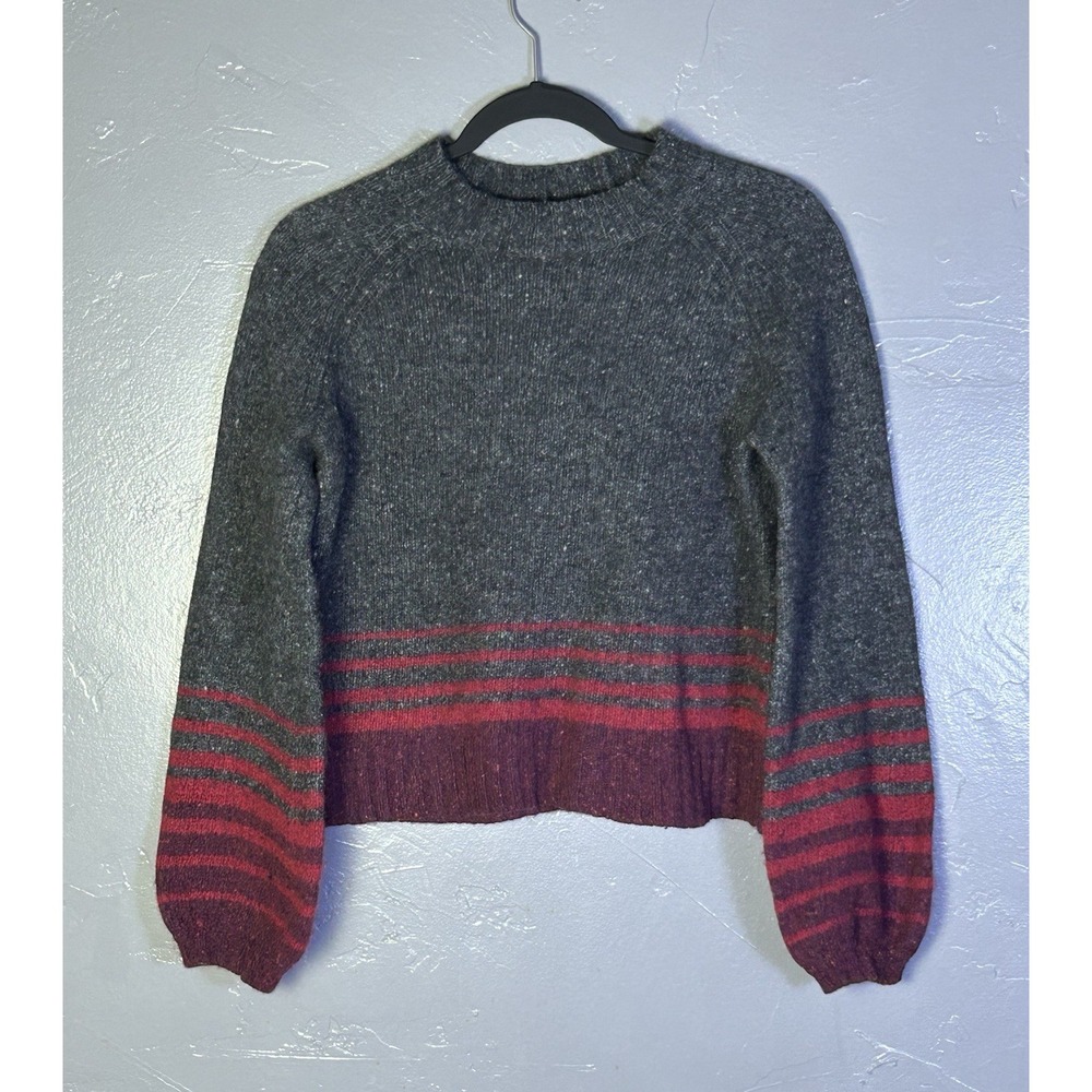Smartwool Women's Cozy Lodge Ombre Sweater Size L Fits Like A Small Merino Blend